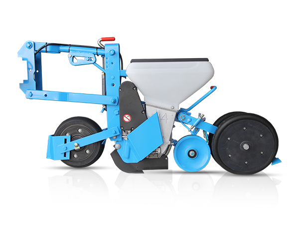 Side view illustration of a V4/4E planter