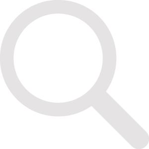 Grey magnifying glass pictogram
