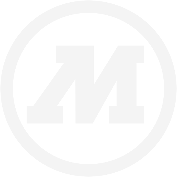 Transparent monogram of the Monosem logo